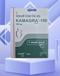Kamagra Gold Sildenafil Citrate Oral Jelly 100 mg 7 li Paket